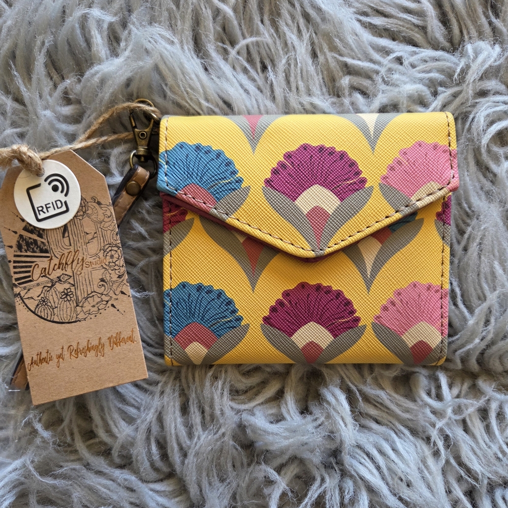 Catchfly Colorful Patterned Wallet